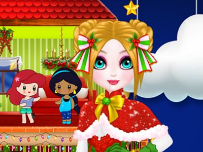 Christmas Puppet Princess House