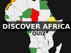 Location of African countries | Quiz