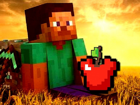 Minecraft Apple Shooter