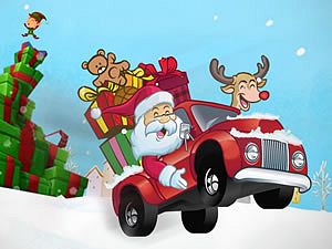 Santa Gift Truck